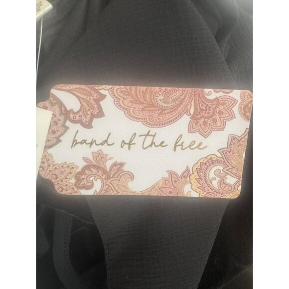 NWT Band of the Free XS Sexy Black Velvet Night Out Spaghetti Strap Dress - Picture 10 of 15